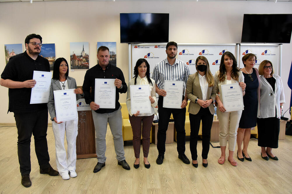 Detalj sa dodjele nagrada, Foto: Luka Zeković