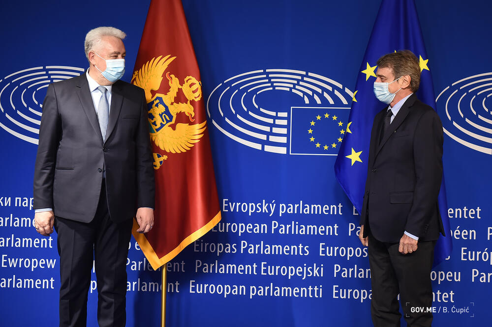 Krivokapić i Sasoli, Foto: Vlada Crne Gore