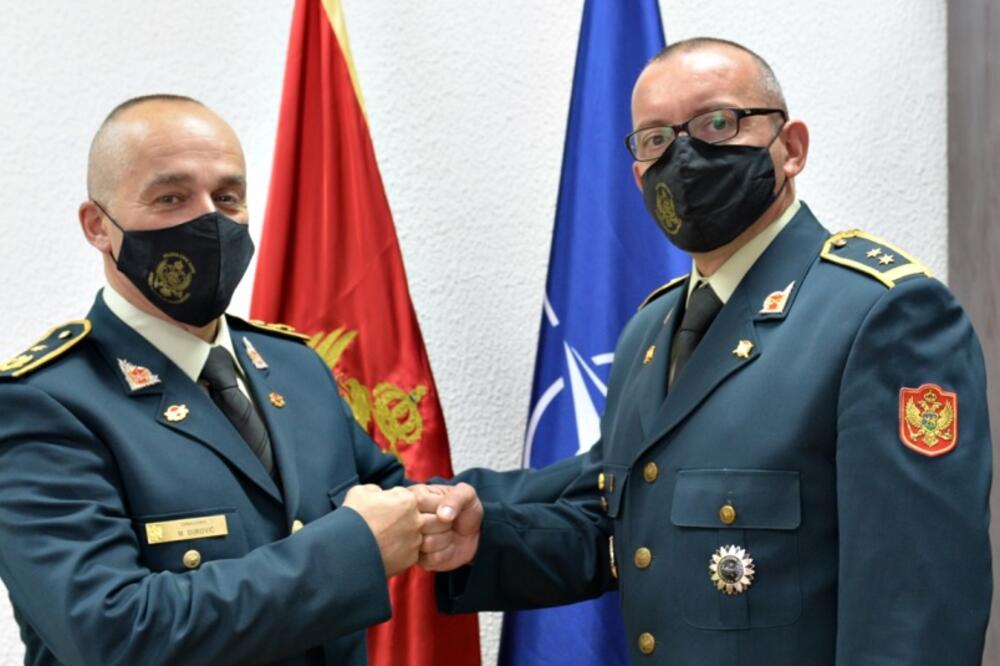 Đurović i Obradović, Foto: Ministarstvo odbrane