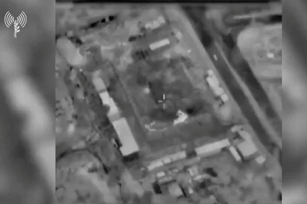 Snimak zgrada u Gazi iz aviona prije vazdušnog napada, Foto: Reuters