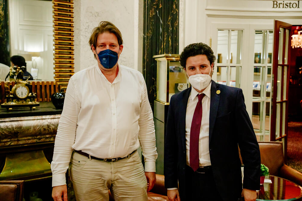 Vajs i Abazović, Foto: GP URA