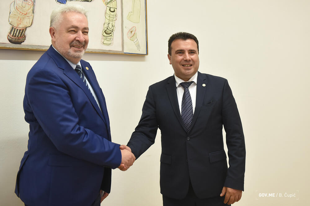Krivokapić i Zaev, Foto: Vlada Crne Gore