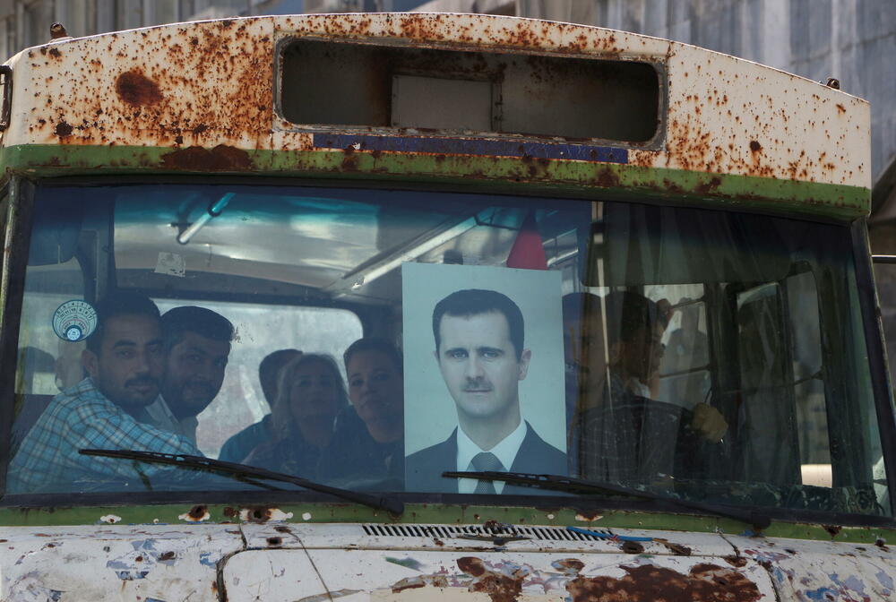 Asadove pristalice u Damasku idu na glasanje na predsjedničkim izborima