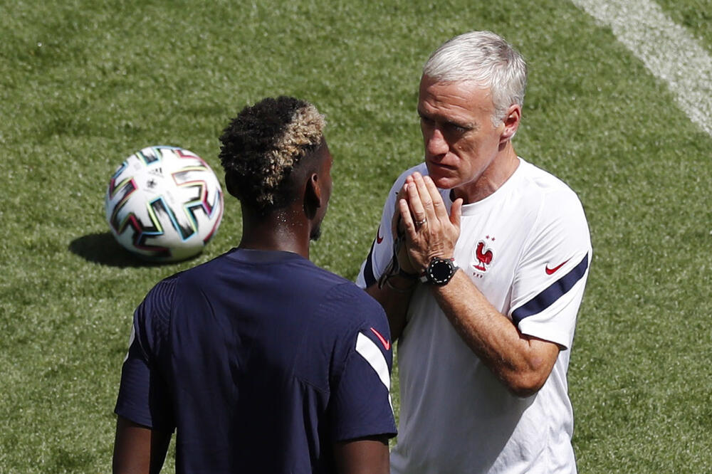 Didije Dešan i Pol Pogba, Foto: Reuters