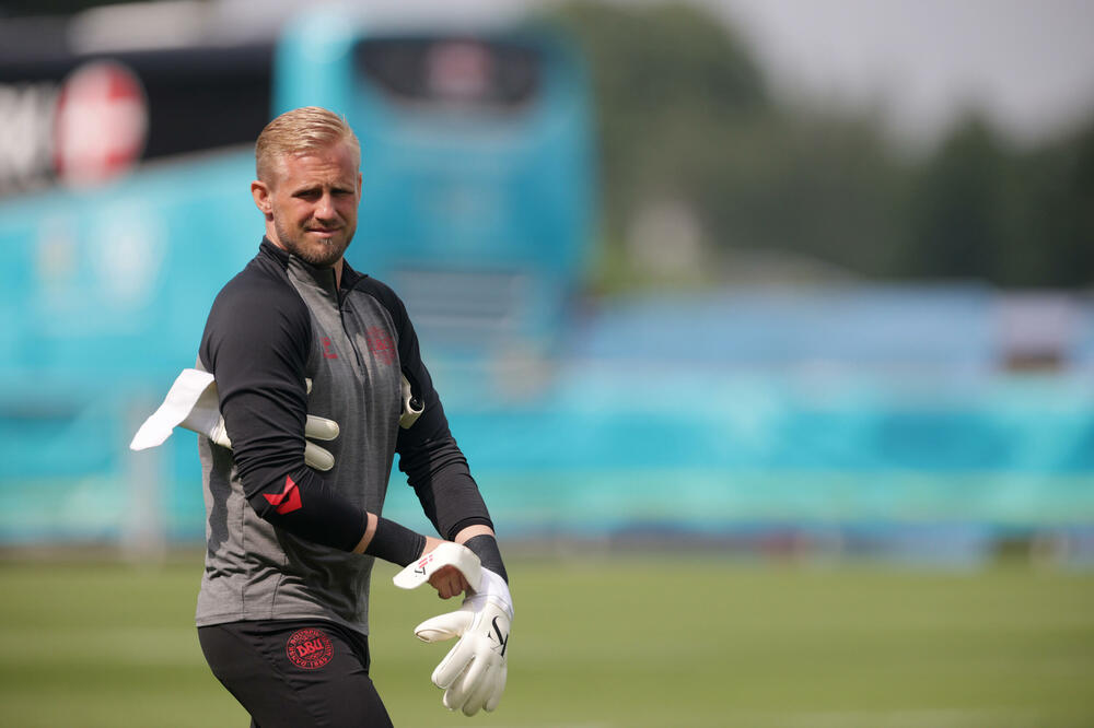 Dancima neophodan trijumf: Golman Kasper Šmajhe, Foto: REUTERS