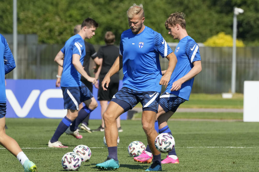 Finci na treningu, Foto: AP