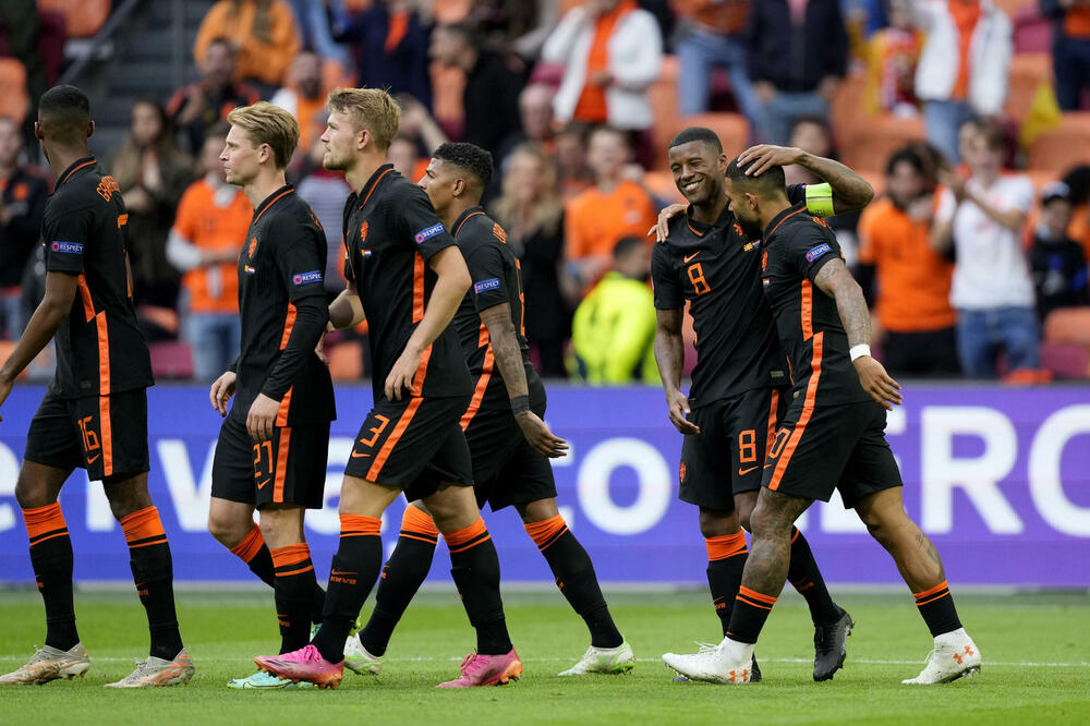Fudbaleri Holandije, Foto: Reuters