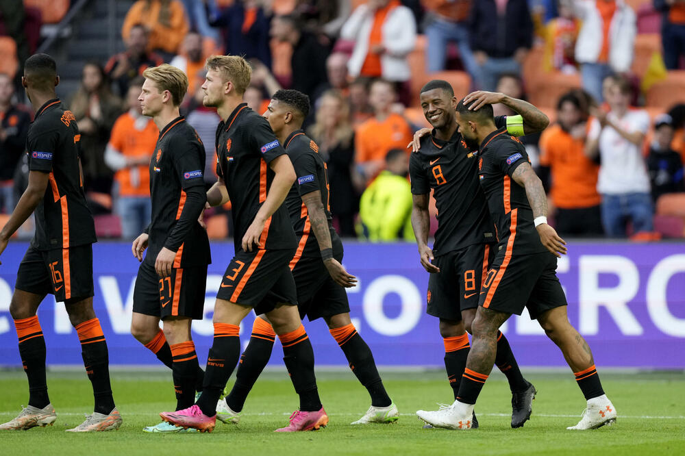 Fudbaleri Holandije, Foto: Reuters