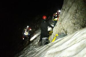 Rescued Belgian citizens who were injured on Durmitor