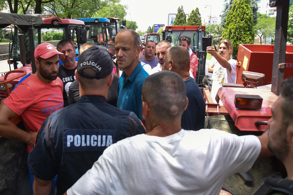 Sa protesta, Foto: Savo Prelević
