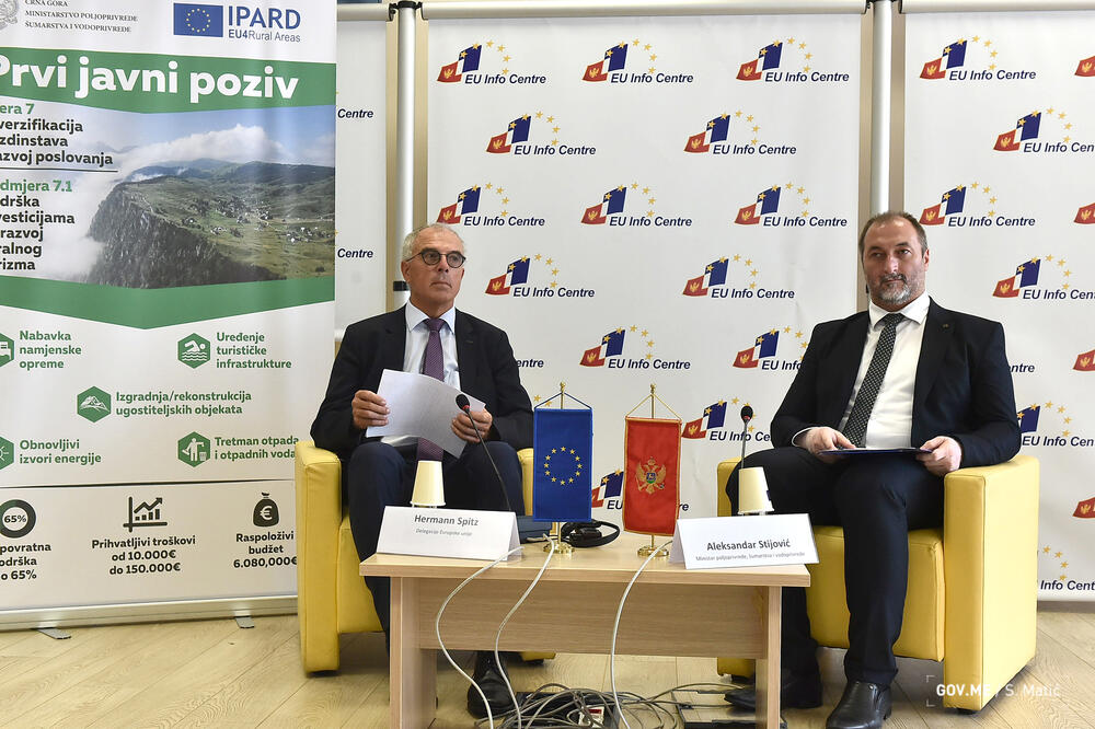 Spitz i Stijović, Foto: Vlada Crne Gore