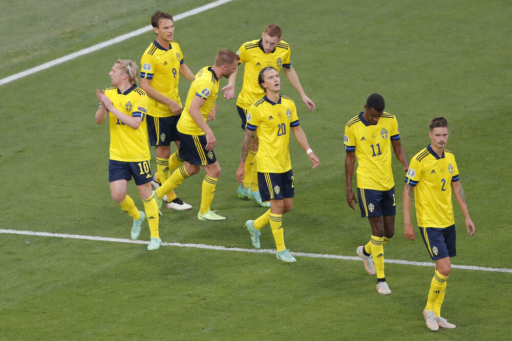 Fudbaleri Švedske, Foto: Reuters