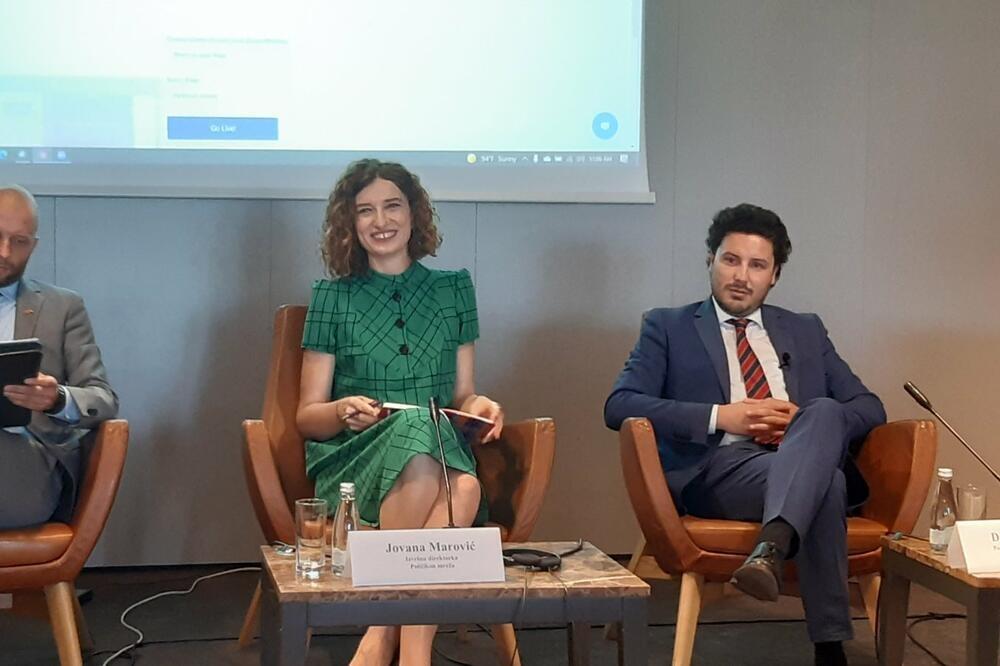 Marović i Abazović, Foto: Biljana Matijasevic