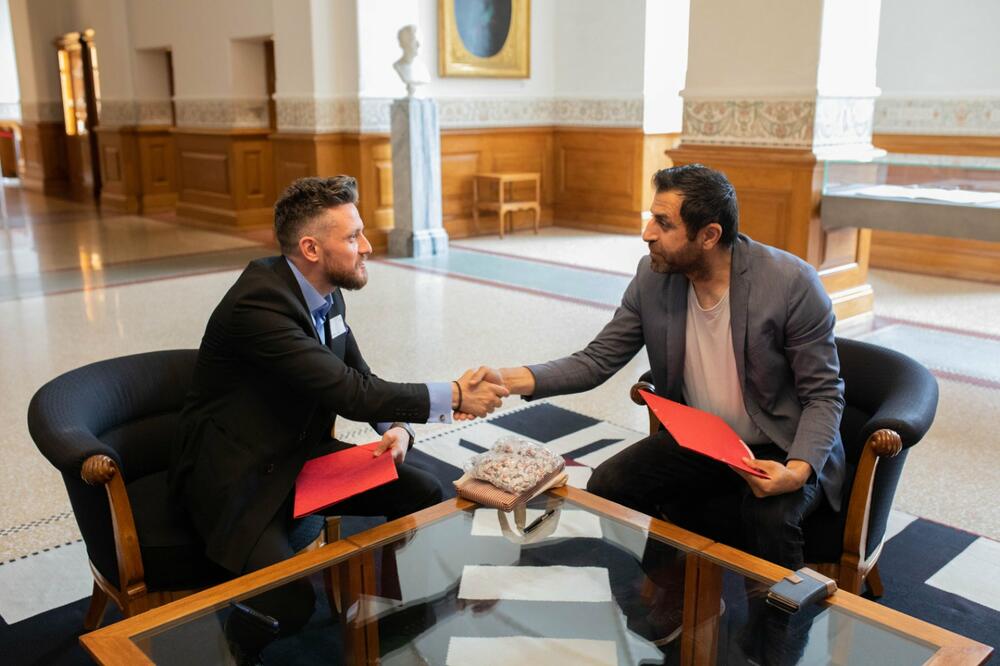 Radovanić i Benli, Foto: URA