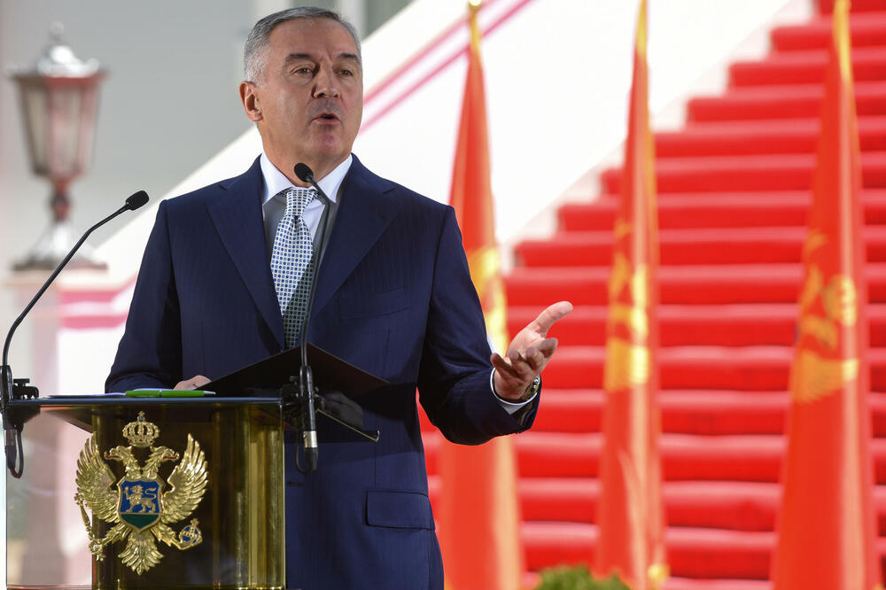 Zakon na potpis dostavljen 21. juna: Đukanović, Foto: SAVO PRELEVIC
