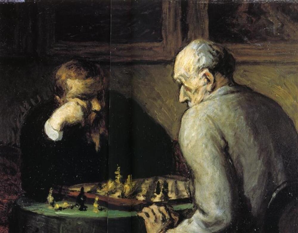 Šah na slici Onore Domijea