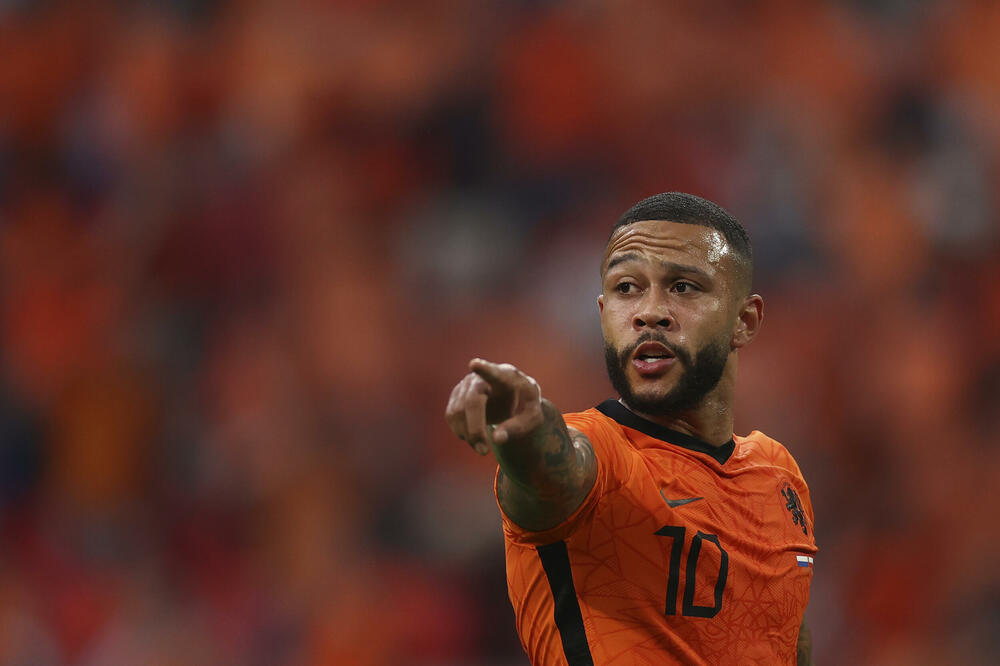 Memfis Depaj, predvodnik napada Holandije, Foto: Dean Mouhtaropoulous