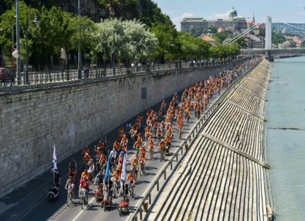 Holandski navijači u Budimpešti