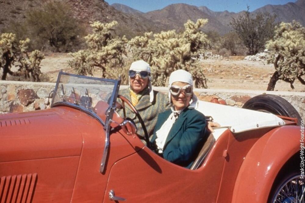 Frenk i Olgivana Lojd Raj, Foto: Frank Lloyd Wright Foundation