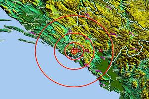 Novi zemljotres u blizini Herceg Novog