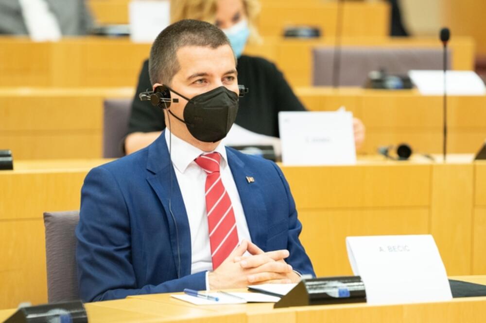 Bečić, Foto: Skupština Crne Gore