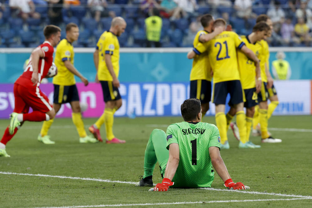 Šveđani žele u polufinale, Foto: AP