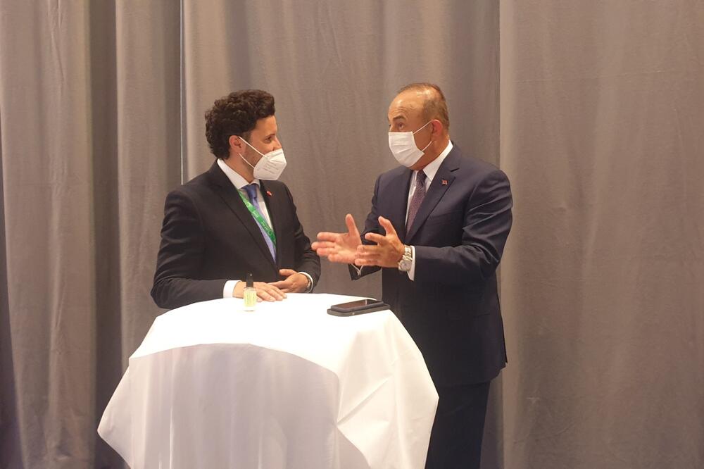 Abazović i Čavušoglu, Foto: Gov.me