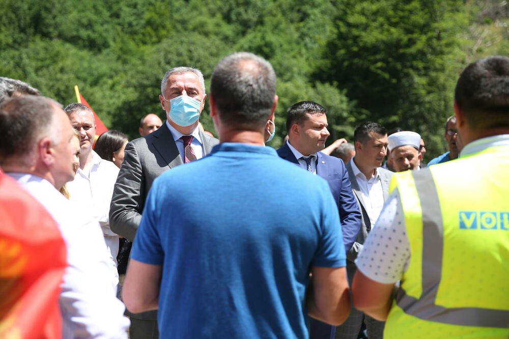 Đukanović danas u Bijelom Polju, Foto: Predsjednik.me