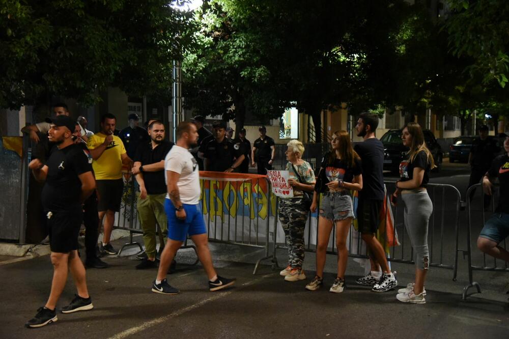 Sa protesta, Foto: Luka Zeković