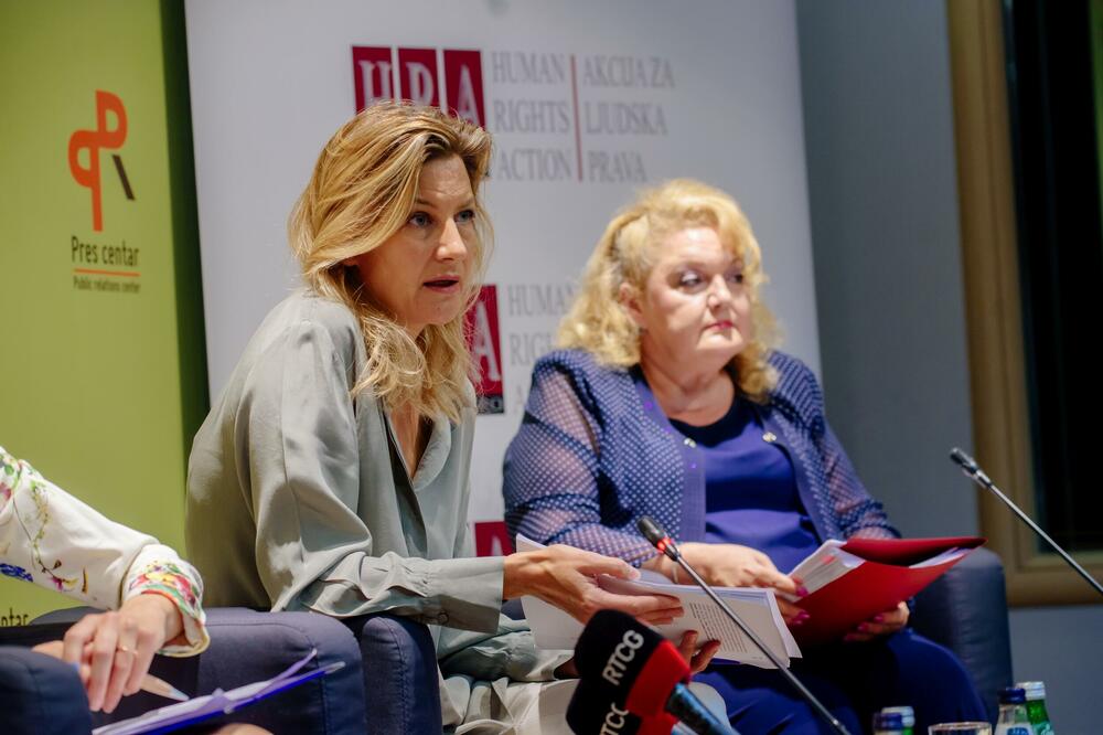 Rezultati Tužilaštva kao da nam kazuju da zločina nije bilo: Gorjanc Prelević i Lidija Vukčević, Foto: PR Centar