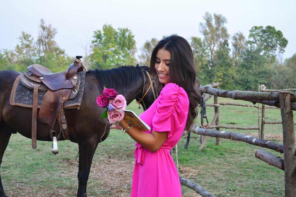 Berilažić se takođe bavi i modelingom, Foto: Privatna arhiva