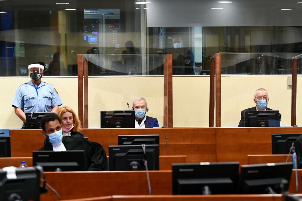Stanišić i Simatović prilikom izricanja presude, Foto: Rojters