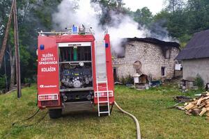 Kolašin: Stradao u požaru u porodičnoj kući