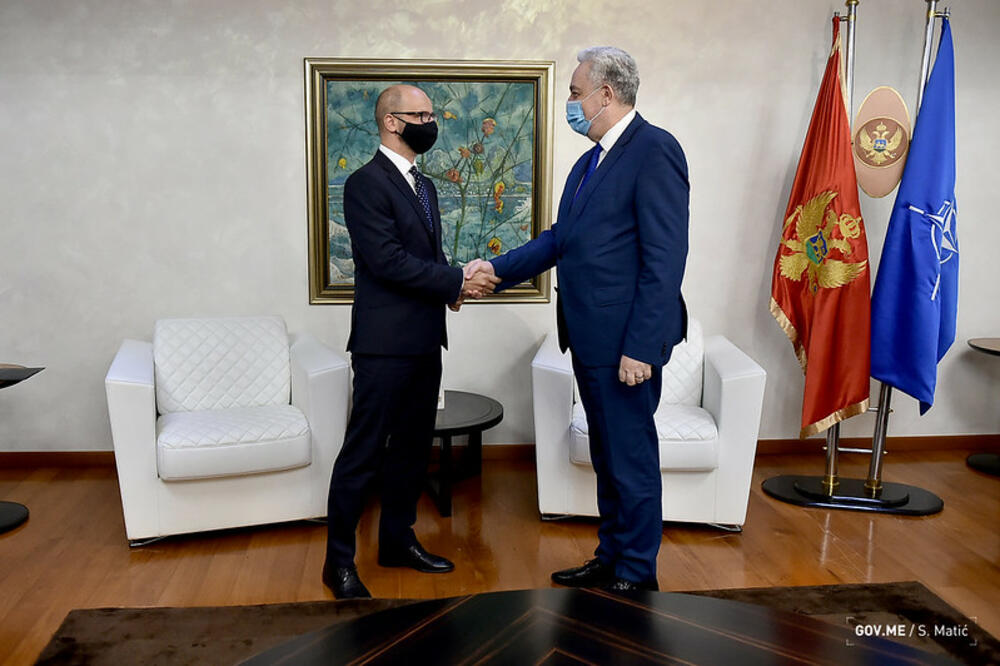 Presker i Krivokapić, Foto: Gov.me/Saša Matić