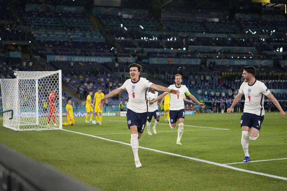 Hari Megvajer slavi gol, Foto: AP