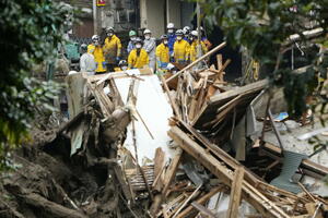 Japan: I dalje se ne zna ništa o 24 osobe nestale u klizištu