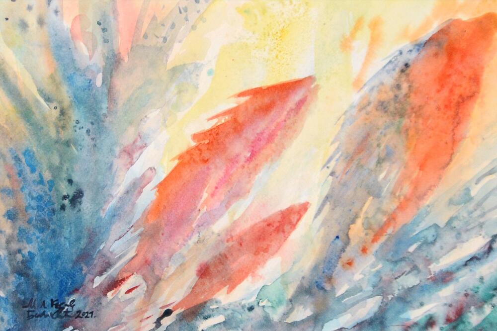 Jedan od izloženih radova, Foto: Privatna arhiva