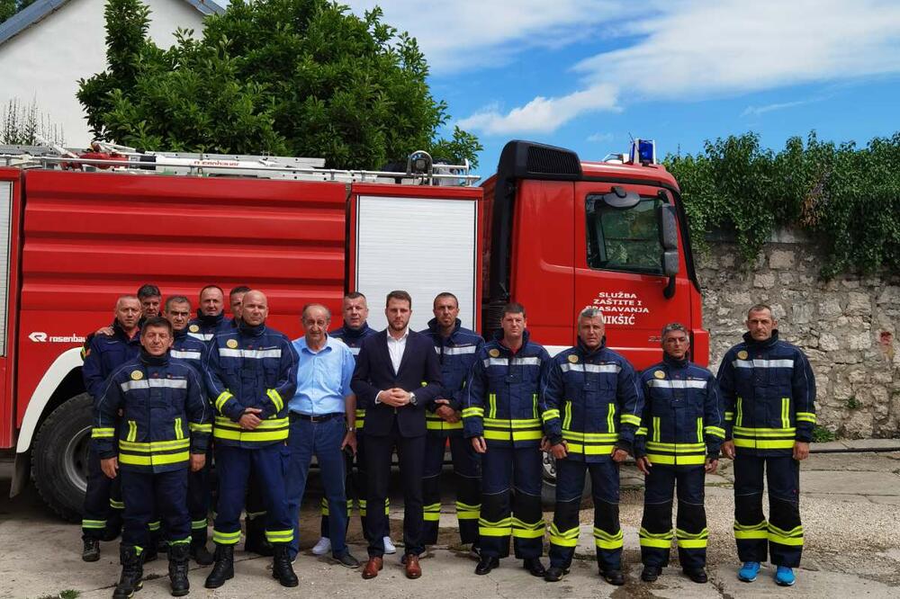 Vatrogasci, Foto: SO Nikšić