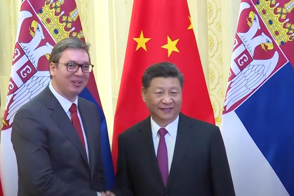 Vučić i Si Điping, Foto: Screenshot/Youtube