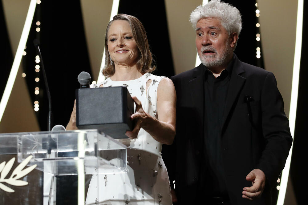 Džodi Foster i Pedro Almadovar, Foto: Reuters