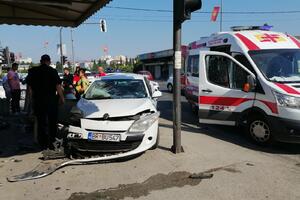 Podgorica: Četiri osobe povrijeđene u udesu