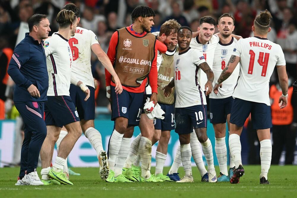 Slavlje Engleza nakon meča, Foto: Reuters