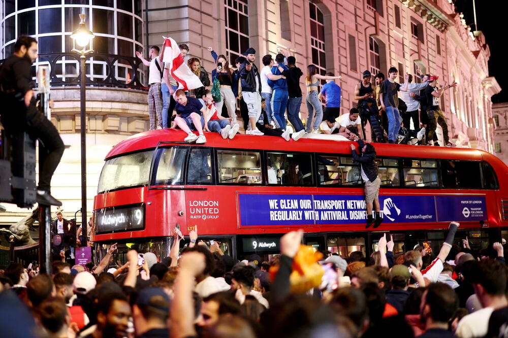 Slavlje na ulicama Londona, Foto: Reuters