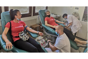 Meridian nastavio akciju "Doniraj krv - spasi zivot"