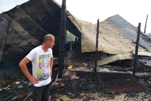 Izgorjela farma "Miljanić": U štali bilo oko 300 koza sa jaradima