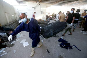 Požar u kovid bolnici u Iraku: Stradalo više od 60 osoba, premijer...