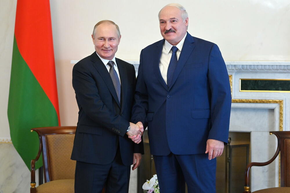 Putin i Lukašenko, Foto: REUTERS