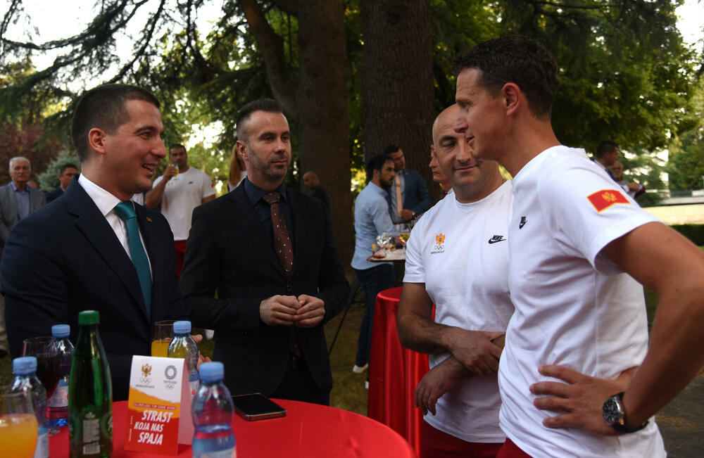 <p>Najbolji crnogorski sportisti kreću na Olimpijske igre u Tokiju, a večeras su ispraćeni na svečanosti koju je organizovao Crnogorski olimpijki komitet ispred Vile Gorica.</p>  <p>Pogledajte kako je sve izgledalo u galeriji našeg fotoreportera Borisa Pejovića.</p>