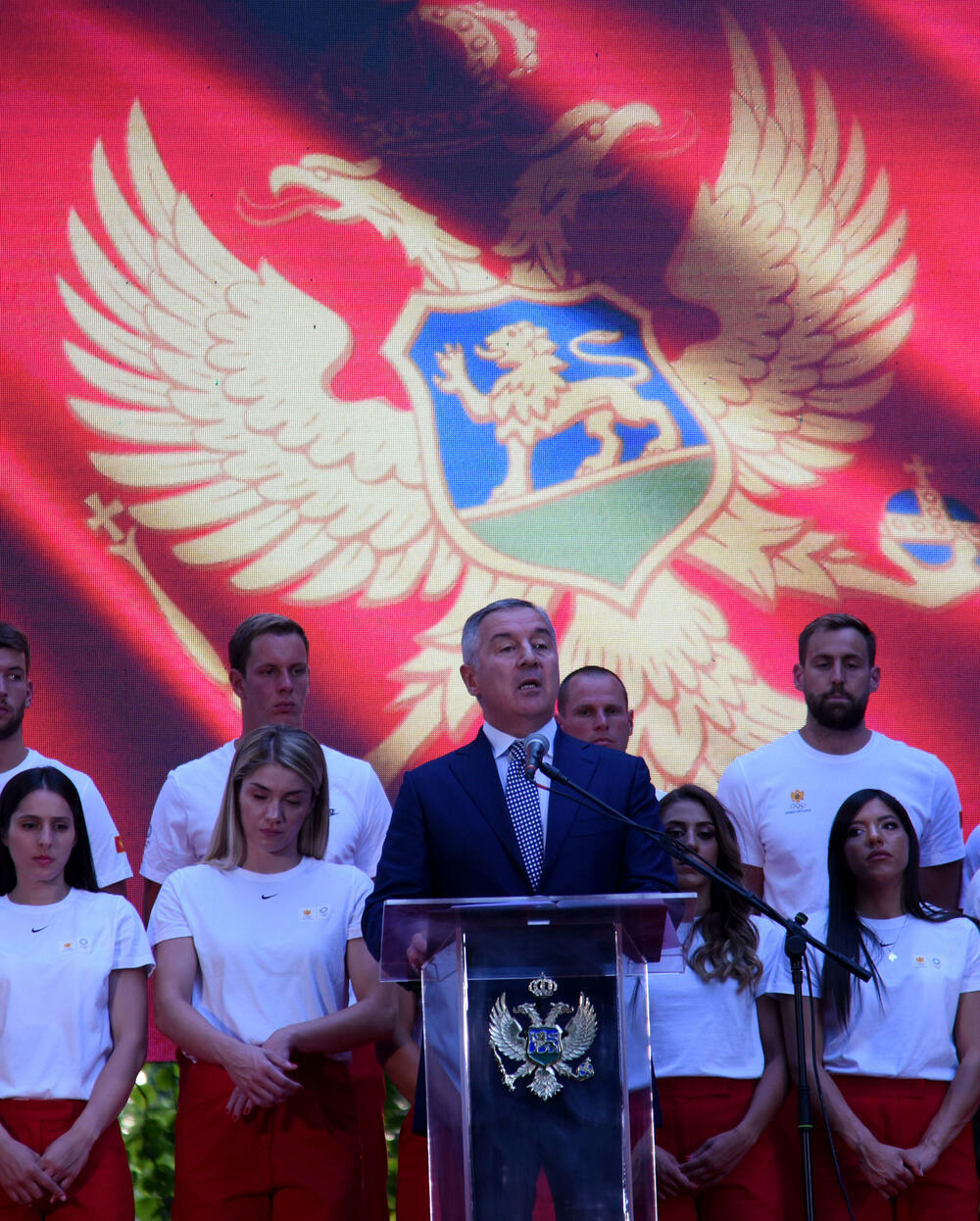 <p>Najbolji crnogorski sportisti kreću na Olimpijske igre u Tokiju, a večeras su ispraćeni na svečanosti koju je organizovao Crnogorski olimpijki komitet ispred Vile Gorica.</p>  <p>Pogledajte kako je sve izgledalo u galeriji našeg fotoreportera Borisa Pejovića.</p>