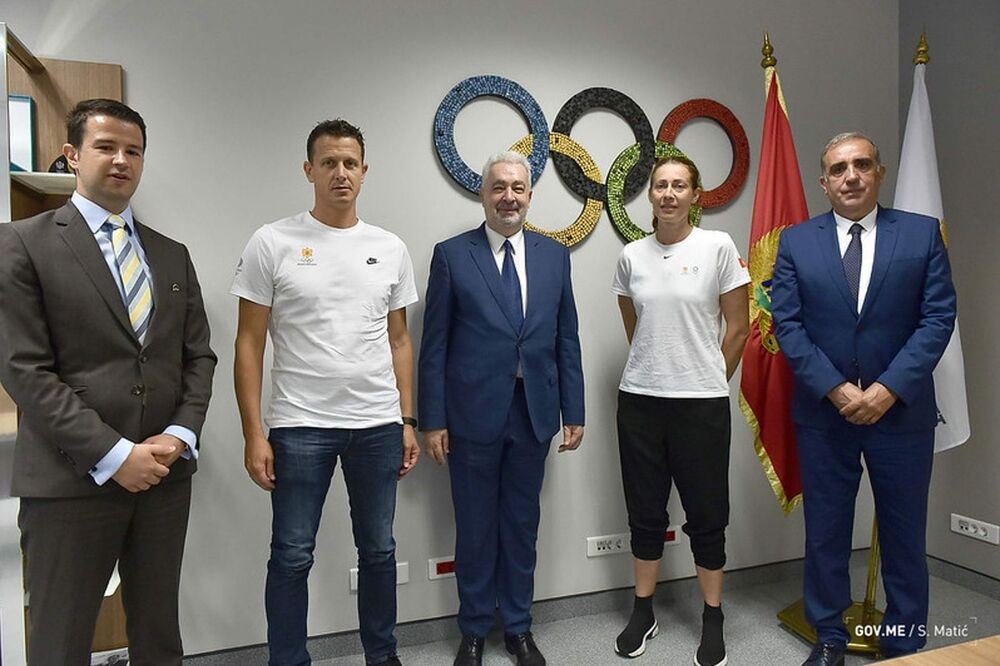 Milatović, Gojković, Krivokapić, Popović i Simonović, Foto: Gov.me/Saša Matić